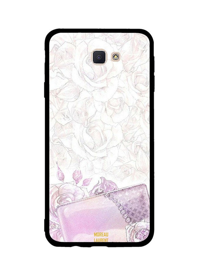 Moreau Laurent Skin Case Cover -for Samsung Galaxy J7 Prime Pink Roses And Pouch Pink Roses And Pouch 