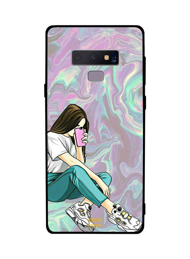 Moreau Laurent Protective Case Cover For Samsung Galaxy Note9 Taking Picture