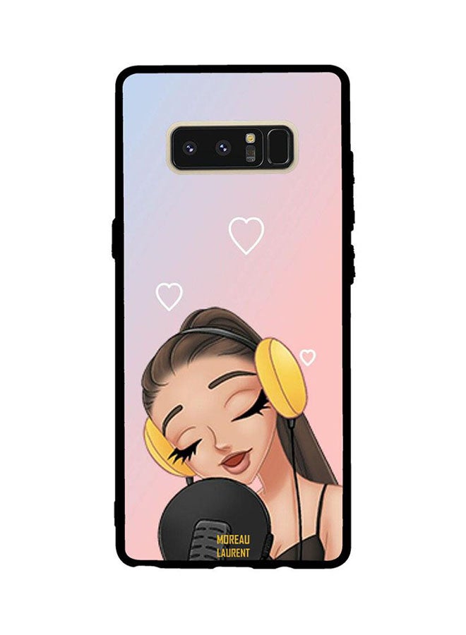 Moreau Laurent Protective Case Cover For Samsung Galaxy Note8 Singing Girl