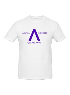 Axwell Ingrosso On My Way Printed T-Shirt White