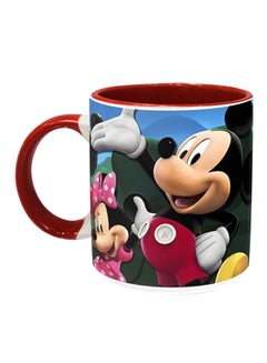Impress Mickey And Friends Printed Coffee Mug Red/Pink/Blue 