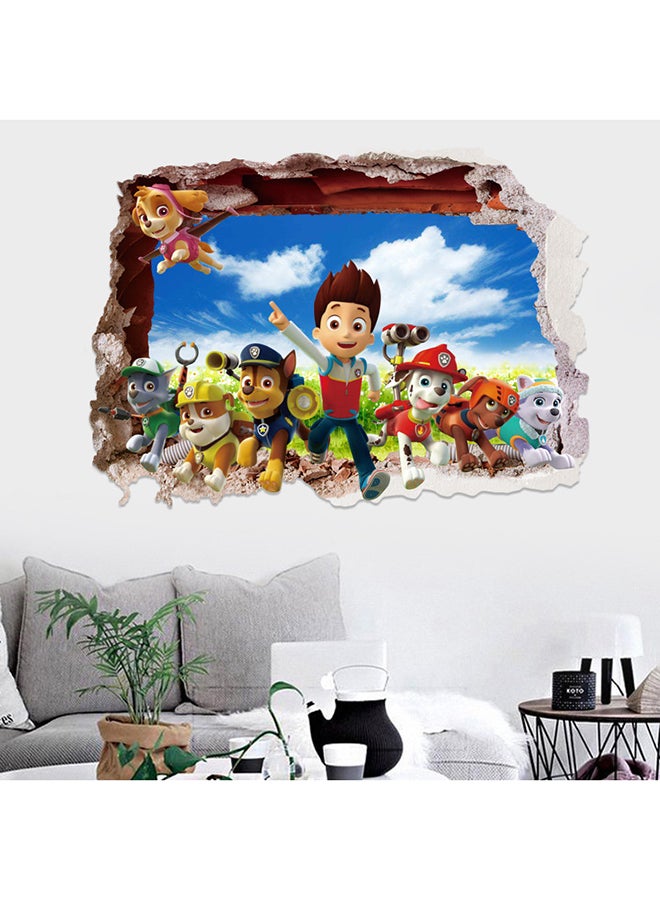 ملصق ديكور بتصميم رسومات كرتونية متعدد الألوان 70x50سم - Image 3