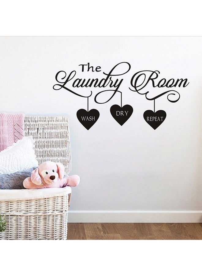 Laundry Room Wall Sticker Multicolour 57 x 28.5centimeter - Image 2