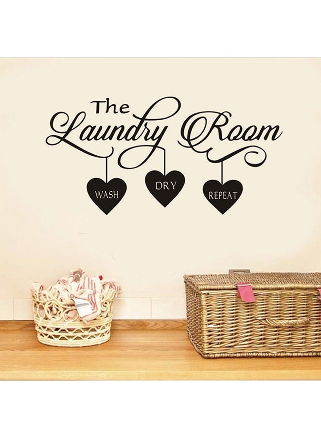 Laundry Room Wall Sticker Multicolour 57 x 28.5centimeter - Image 3