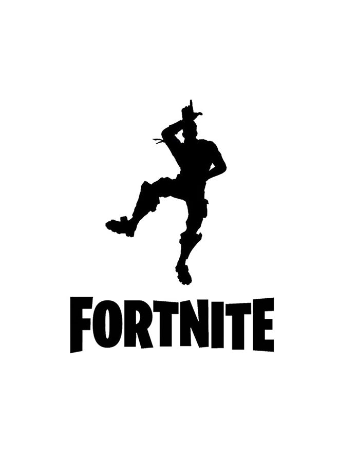 Fortnite Character Wall Sticker Black 48 x 58cm - Image 5