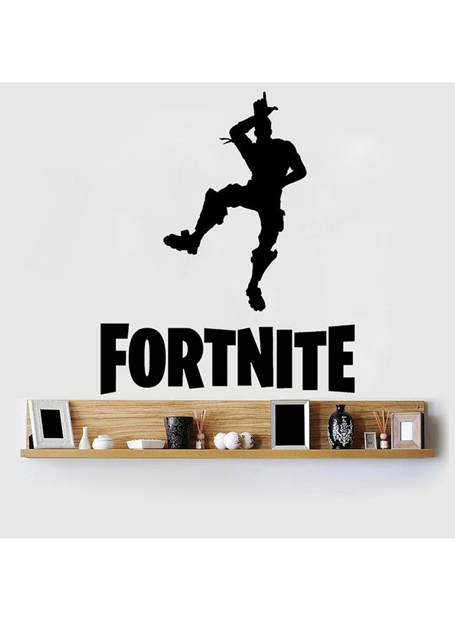 Fortnite Character Wall Sticker Black 48 x 58cm - Image 3