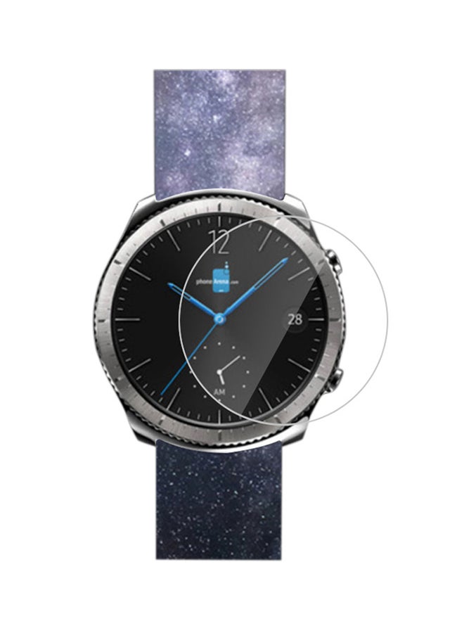 Voberry Protective Tempered Glass Screen For Samsung Galaxy Watch 46mm Clear  - Image 1
