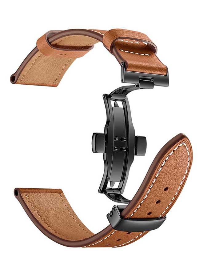 Voberry - Replacement Band For Apple Watch Series 4 44mm Brown - Image 1