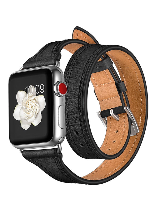 Voberry Replacement Band For Apple Watch Series 3/2/1 Sliver - Image 3