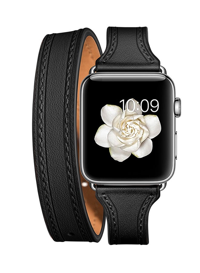 Voberry Replacement Band For Apple Watch Series 3/2/1 Sliver - Image 4