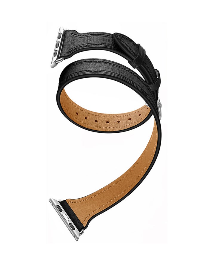 Voberry Replacement Band For Apple Watch Series 3/2/1 Sliver - Image 2