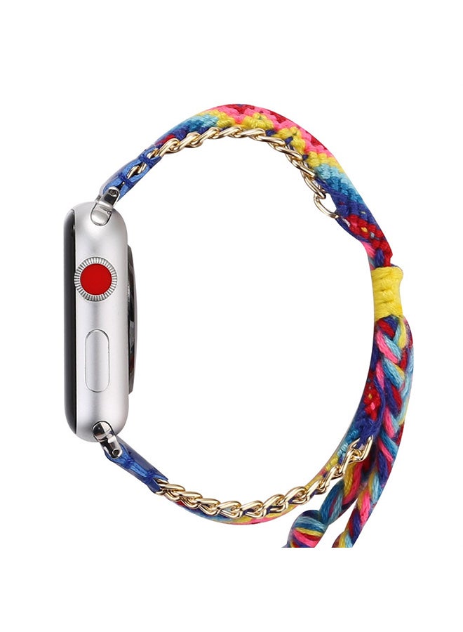 Voberry Replacement Band For Apple Watch Series 1/2/3 38mm Multicolour - Image 3