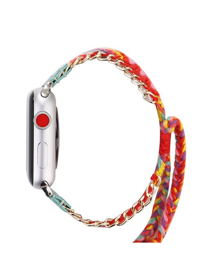 Voberry Replacement Band For Apple Watch Series 1/2/3 38mm Multicolour - Image 3