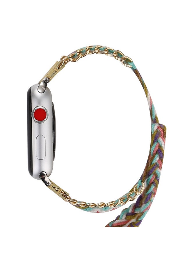 Voberry Replacement Band For Apple Watch Series 1/2/3 38mm Multicolour - Image 3