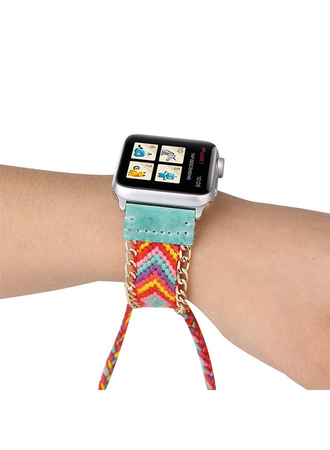 Voberry Replacement Band For Apple Watch Series 1/2/3 42mm Multicolour - Image 5