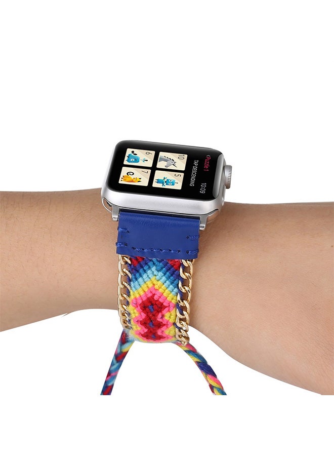 Voberry Replacement Band For Apple Watch Series 1/2/3 38mm Multicolour - Image 4