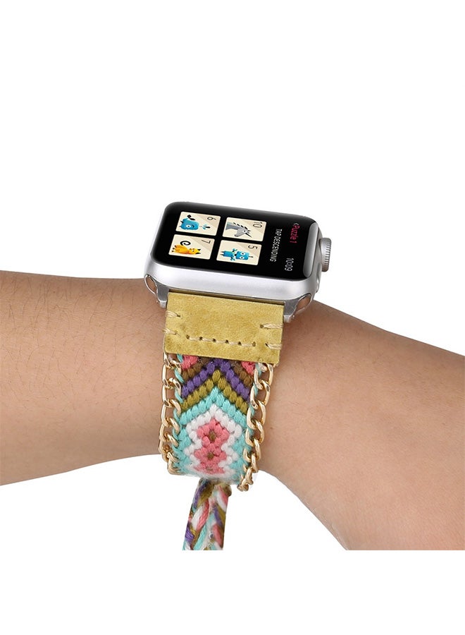 Voberry Replacement Band For Apple Watch Series 1/2/3 38mm Multicolour - Image 5