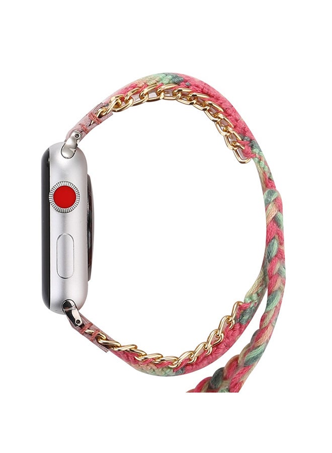 Voberry Replacement Band For Apple Watch Series 1/2/3 38mm Multicolour  - Image 3