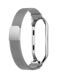 Voberry Replacement Band For Xiaomi Mi Band 3 Silver  - Image 2