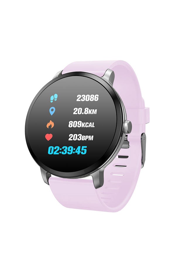 Voberry Activity Step Counter Smartwatch Purple - Image 1