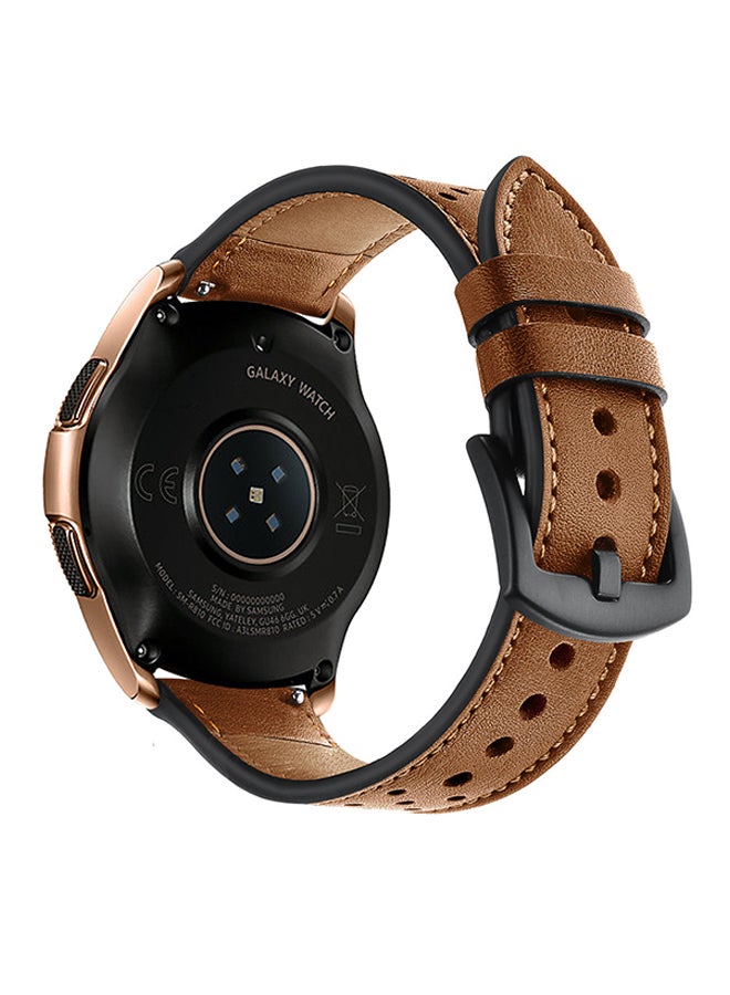 Voberry Replacement Band For Samsung Galaxy Watch 42/40/44mm Brown - Image 5