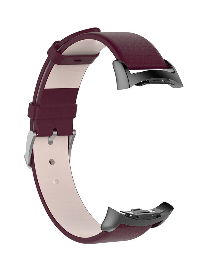 Voberry Replacement Band Strap For Samsung Gear S2 SM-R720/SM-R730 With Adapter Purple - Image 2