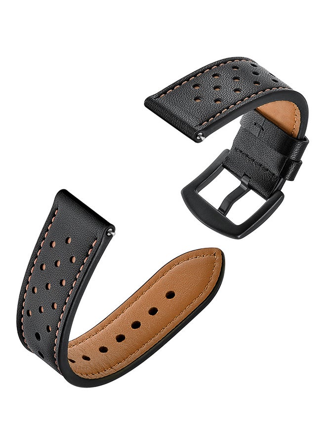 Voberry Replacement Band For Samsung Galaxy Watch 46mm Black - Image 2