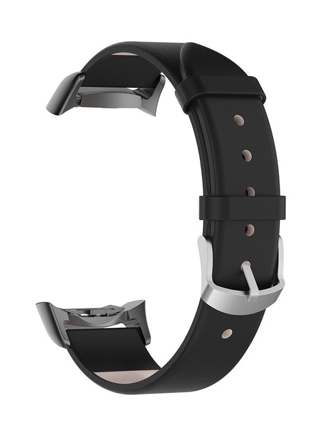 Voberry Replacement Band Strap With Adapter For Samsung Gear Fit2/Fit 2 Pro Black - Image 1