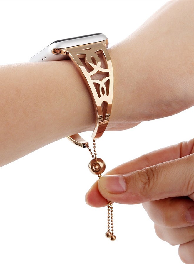 Voberry Replacement Strap Band For Apple Watch 4 40mm Rose Gold - Image 5