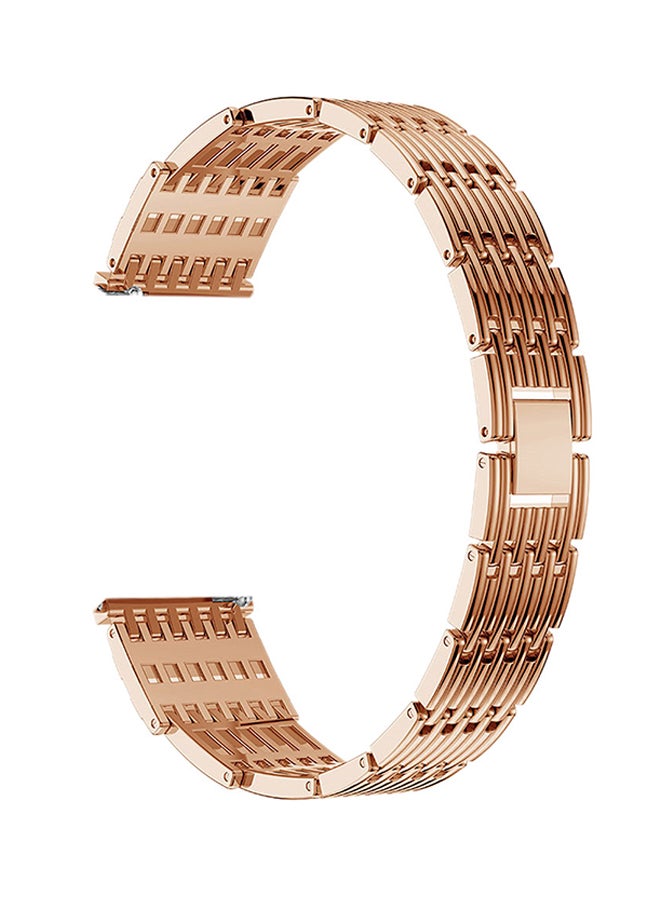 Voberry Replacment Band Strap For Fitbit Versa Rose Gold - Image 1