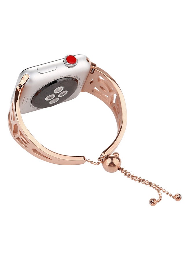 Voberry Replacement Strap Band For Apple Watch 4 40mm Rose Gold - Image 3