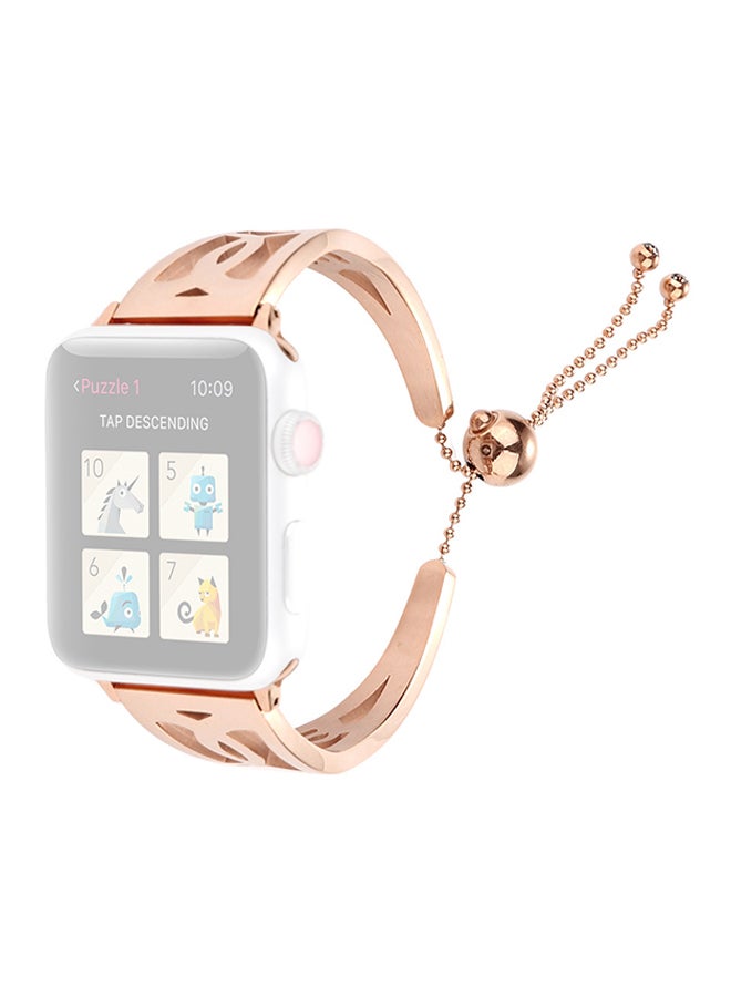 Voberry Replacement Strap Band For Apple Watch 4 40mm Rose Gold - Image 4