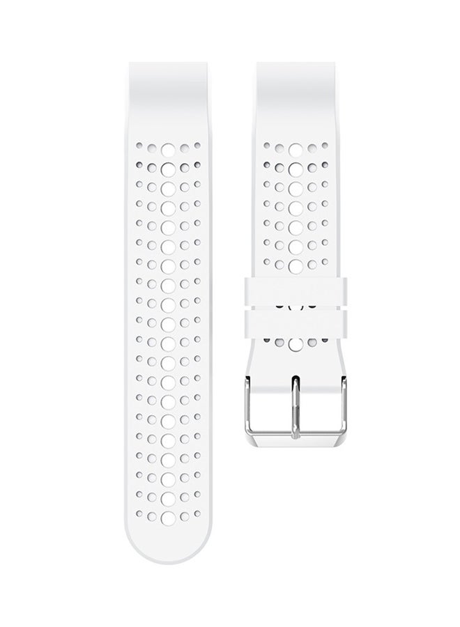 Voberry Replacement Band For Fitbit Charge 2 White - Image 2