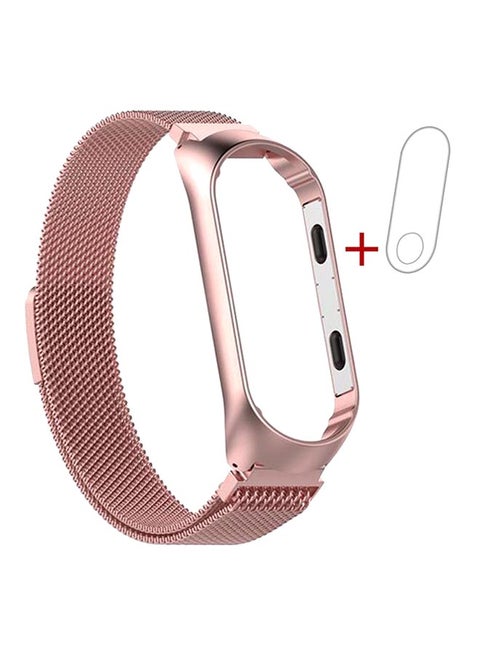 Replacement Band With Screen Protector For Xiaomi Mi 3 Pink