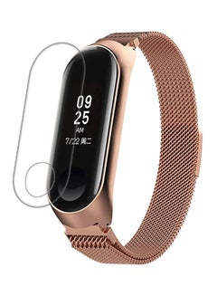 Voberry Replacement Band With Sceen Protector For Xiaomi Mi 3 Rose Gold  - Image 3