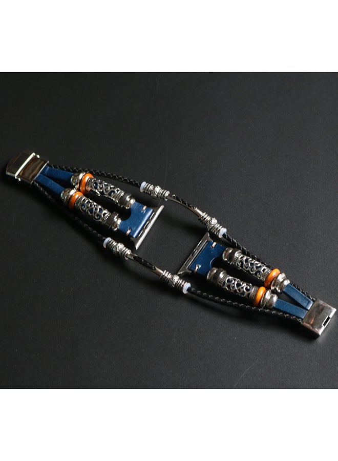 Voberry Replacement Band Strap For Apple Watch Series 4 44mm Blue - Image 3