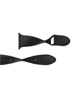 Voberry Silicone Replacement Band For Apple Watch Series 4 38/40mm Black  - Image 2