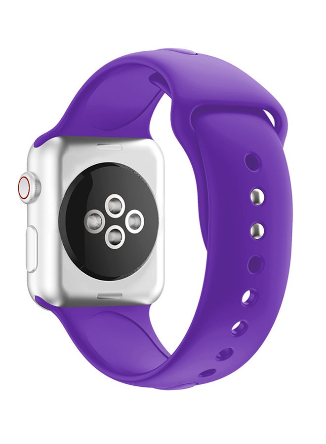 Voberry Replacement Band Strap For Apple Watch Series 4 40mm Purple - Image 3