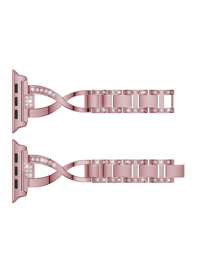 Voberry Replacement Strap Band For Apple Watch 4 40mm Rose Gold - Image 1