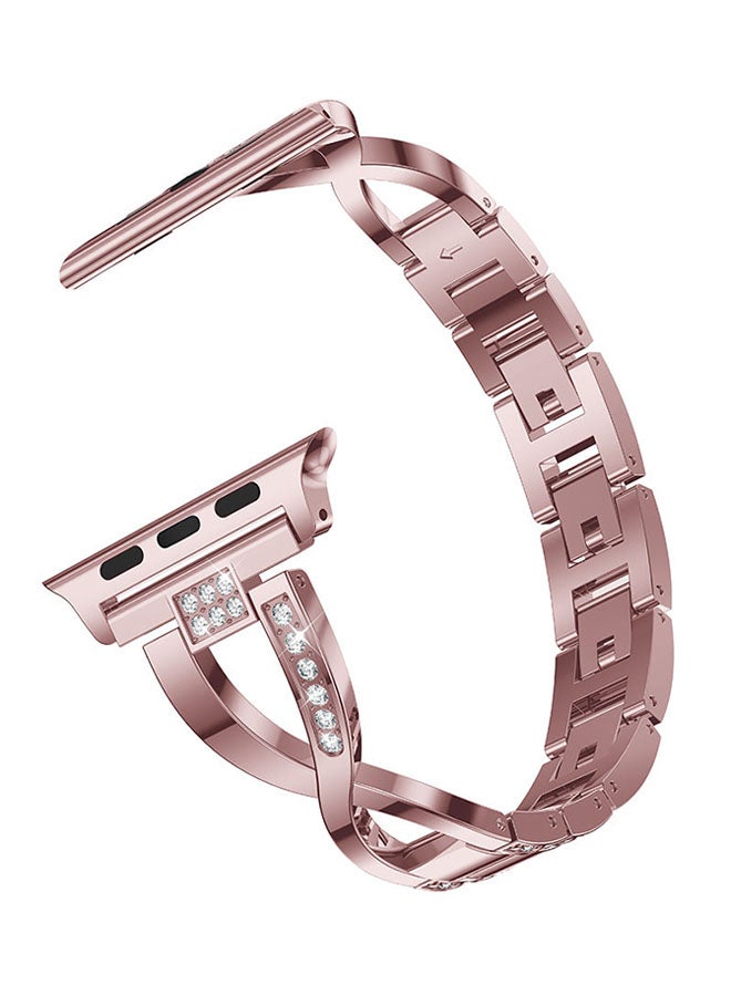 Voberry Replacement Strap Band For Apple Watch 4 40mm Rose Gold - Image 2