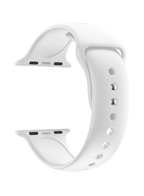Replacement Band Strap For Apple Watch Series 42-44mm White