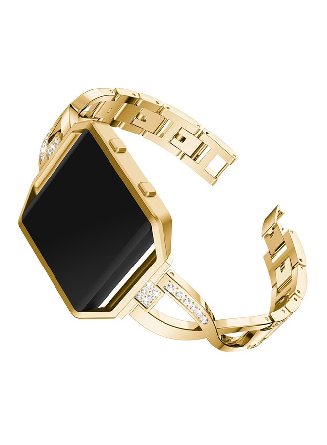 Voberry Replacement Strap Band For Fitbit Blaze Gold - Image 4
