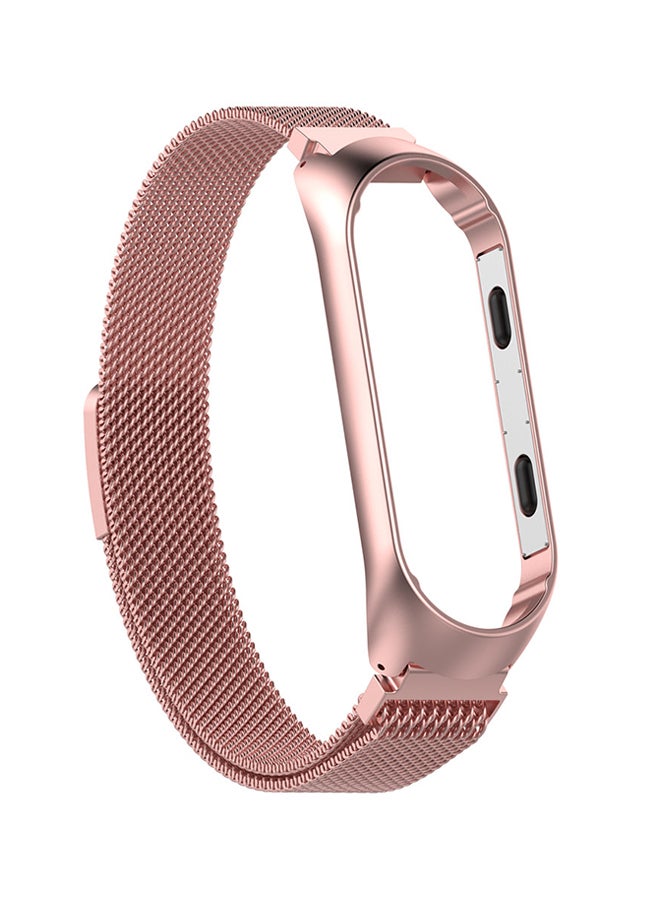 Voberry Replacement Band For Xiaomi Mi Band 3 Rose Gold - Image 1