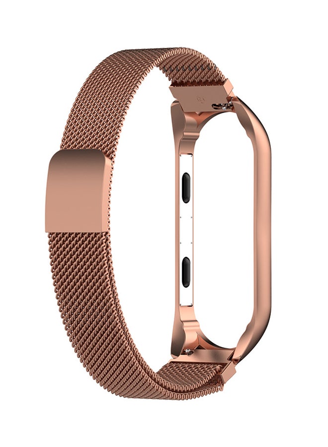 Voberry Replacement Band For Xiaomi Mi Band 3 Rose Gold - Image 2