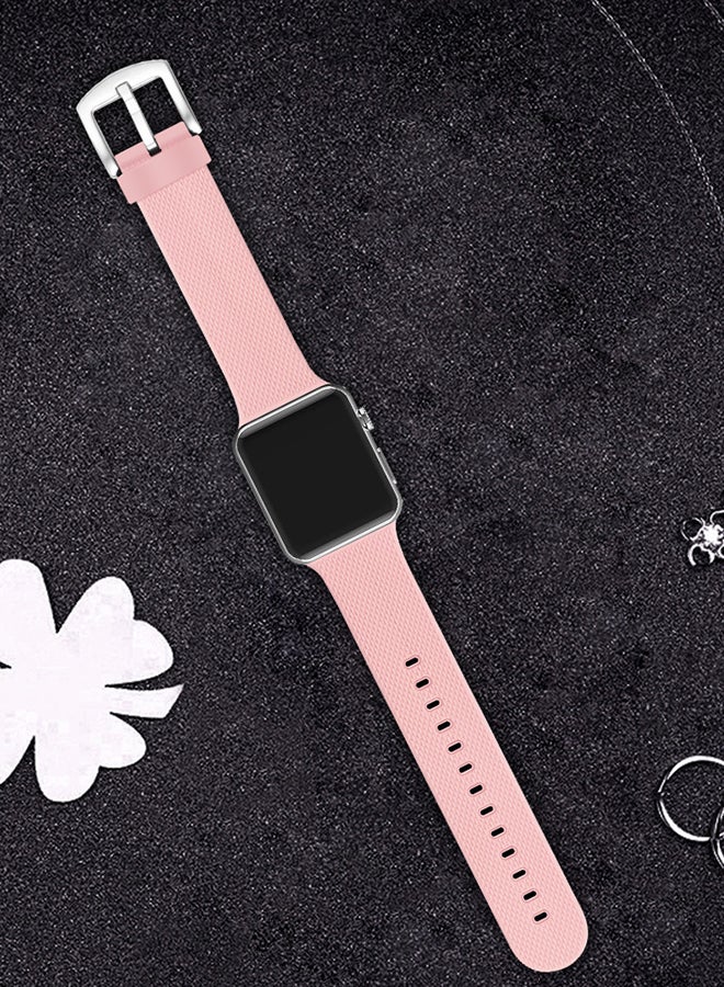 Voberry Replacement Strap For Apple Watch 4 44mm Pink - Image 2