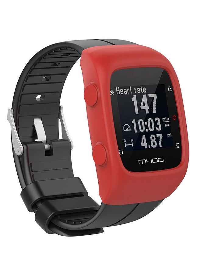 Voberry Smart Watch Protective Case Cover For Polar M400/M430 Red - Image 3