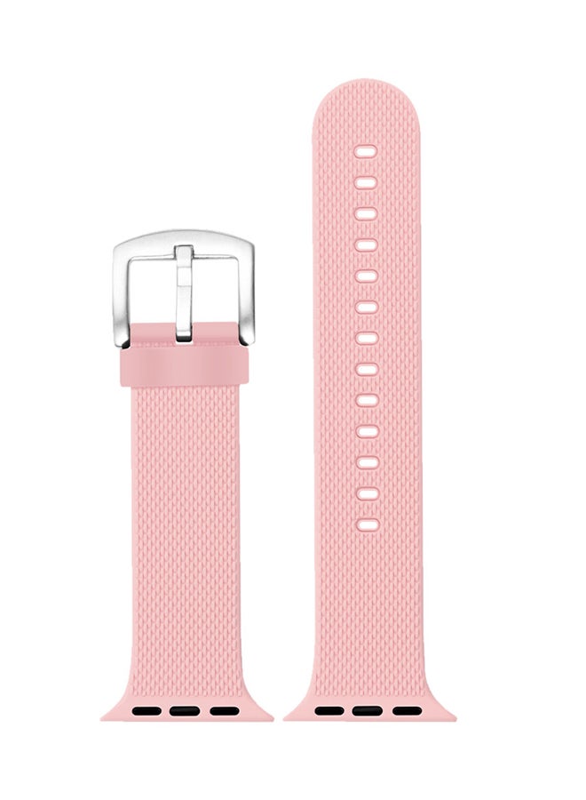 Voberry Replacement Strap For Apple Watch 4 44mm Pink - Image 1