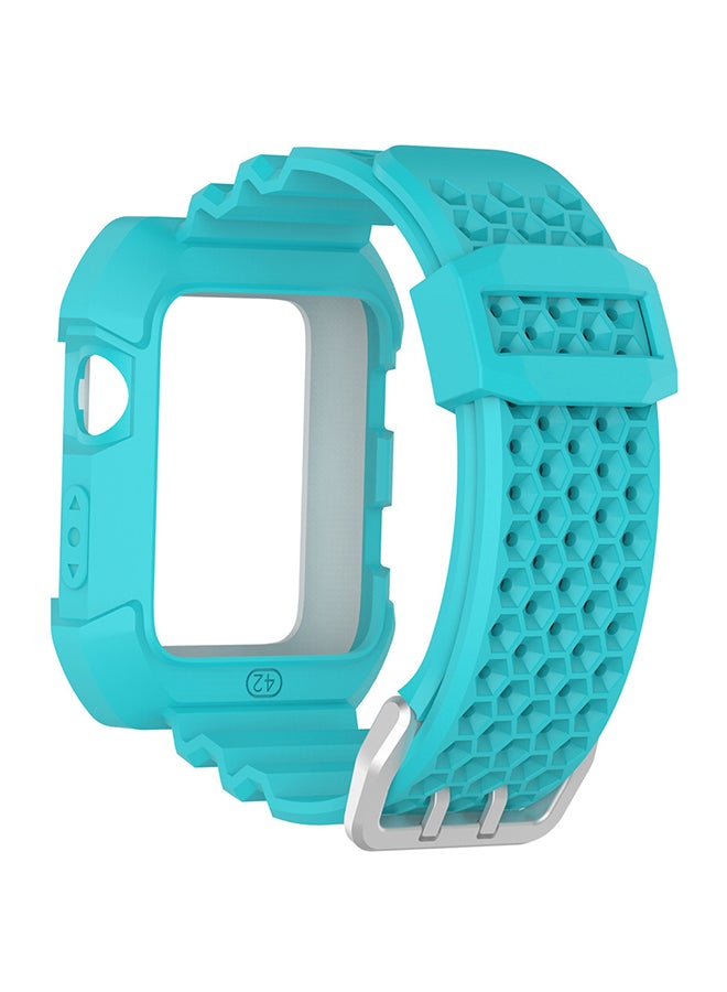 Voberry - Replacement Band Strap For Apple Watch Series 1/2/3 42mm Blue - Image 1
