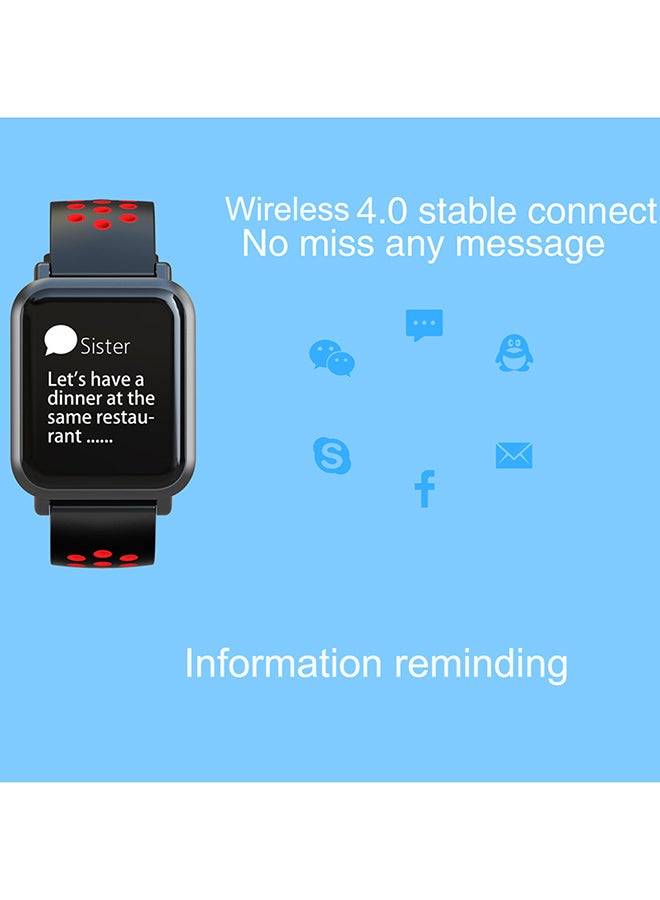 Voberry SN60 Smartwatch Red - Image 2