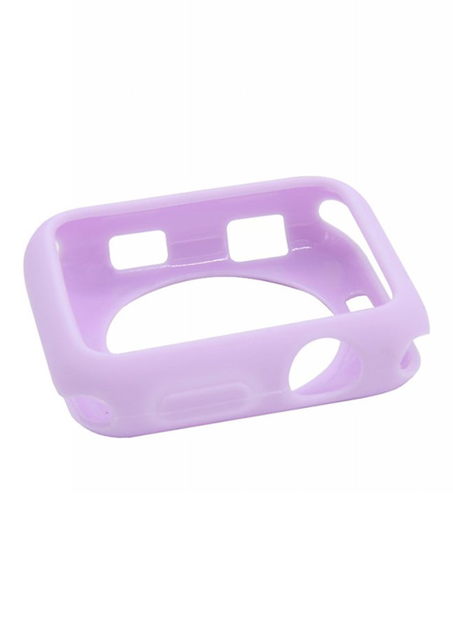 Voberry Protective Case Cover For Apple Watch Series 1/2/3 38mm Purple - Image 2